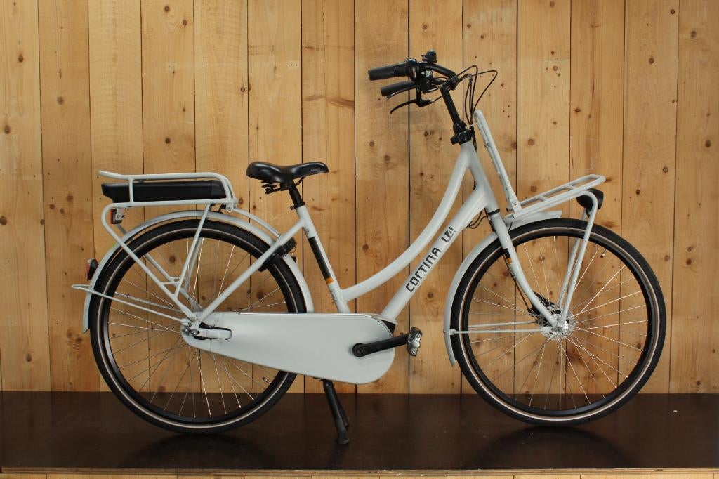 Cortina E-U4 Solid D50 Smooth Grey Matte RB7 ActiveLine, Fietsen en Brommers, Elektrische fietsen, Zo goed als nieuw, Cortina