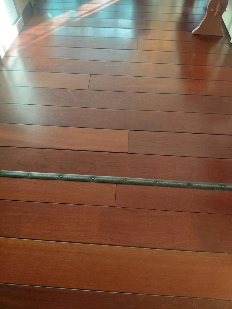 Jatoba vloer, 50 tot 150 cm, 10 m² of meer, 10 tot 30 cm, Hout