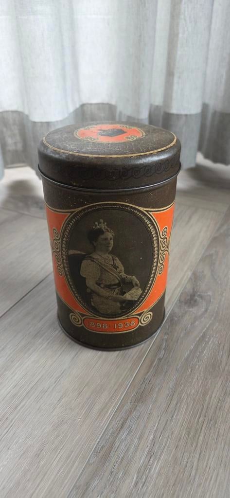 Aangeboden Vintage Blik, Verzamelen, Blikken, Ophalen of Verzenden, Gebruikt, Overige