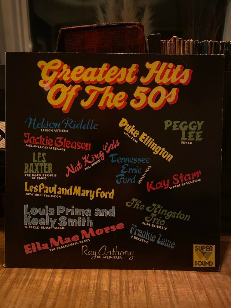 Greatest Hits Of The 50s LP - Diverse Artiesten, Ophalen of Verzenden, Gebruikt, 12 inch