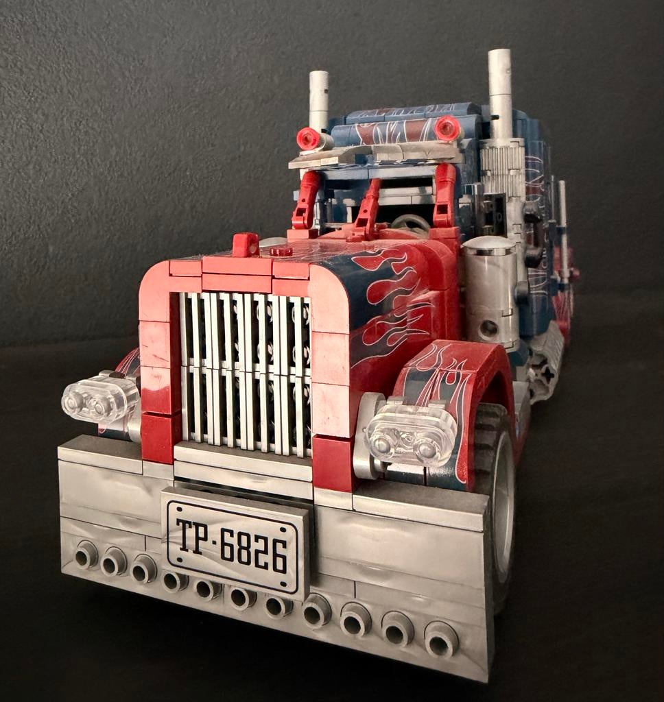 Transformers Optimus Prime bricks, Ophalen, Gebruikt