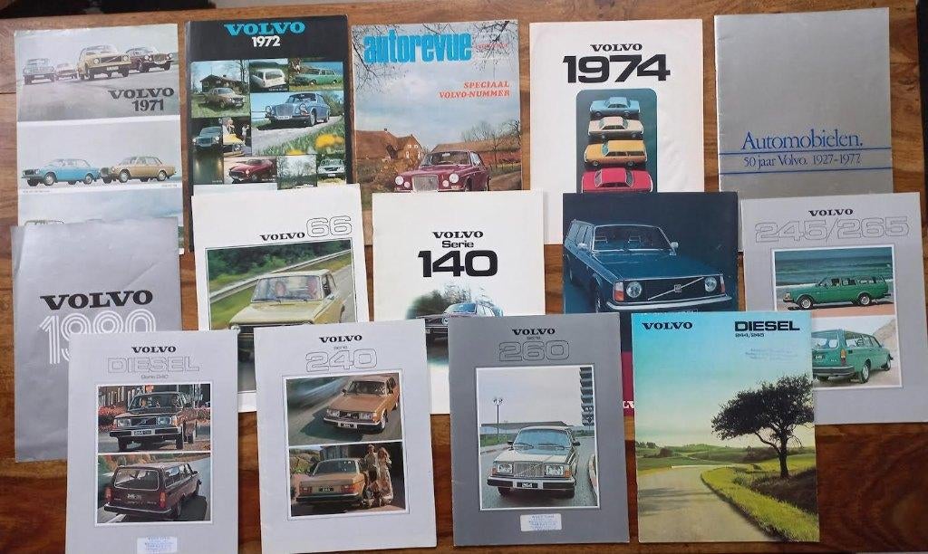 Volvo Programma - 66 - 140 - 240/260 Series 1971-1980, Gelezen, Volvo, Volvo, Ophalen of Verzenden