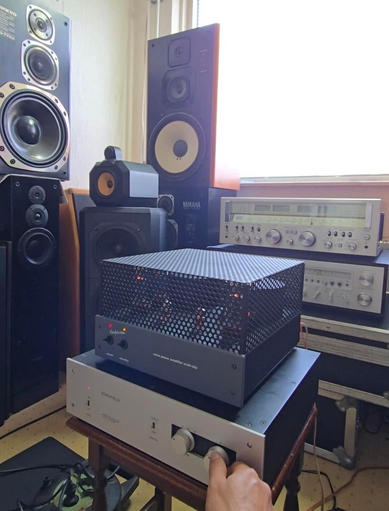 Vanderveen UL40-S2P buizenversterker, Ophalen of Verzenden