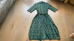 Groene jurk Dayz maat XL, Maat 46/48 (XL) of groter, Ophalen of Verzenden, Zo goed als nieuw, Onder de knie