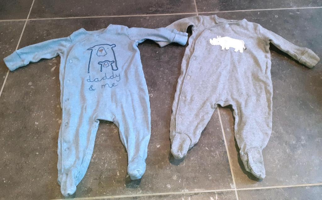 Baby setje 2 pyjama's Next 3-6M, Ophalen of Verzenden, Zo goed als nieuw, Jongetje of Meisje, Nacht- of Onderkleding