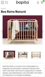 Box Bopita retro natural, Ophalen, Gebruikt, Rechthoekig, In hoogte verstelbaar