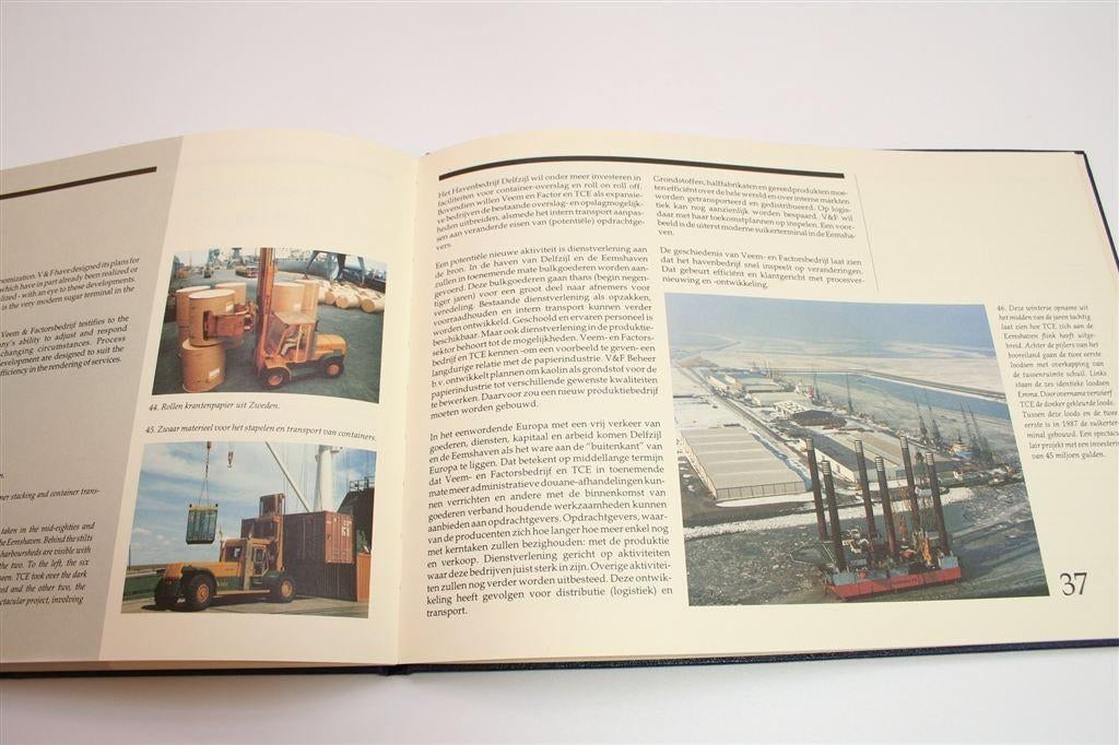 Bedrijfsboek V&F Delfzijl & Eemshaven — Rijk Geïllustreerd, Ophalen of Verzenden, Gelezen
