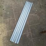 5x Aluminium Profiel / Strip (116.75 x 4 x 2 cm), Gebruikt, ., Aluminium, Ophalen of Verzenden
