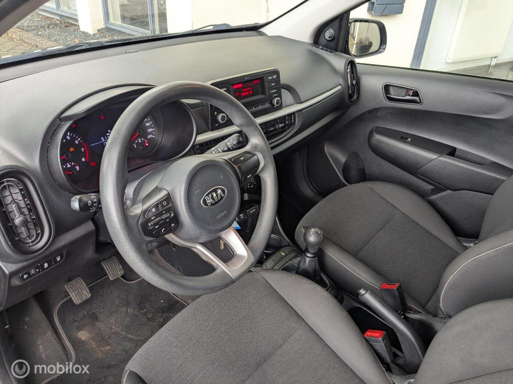 Kia Picanto 1.0 CVVT EconomyPlusLine 2018|5DRS,|Airco, Auto's, Voorwielaandrijving, Stof, Euro 6, Start-stop-systeem