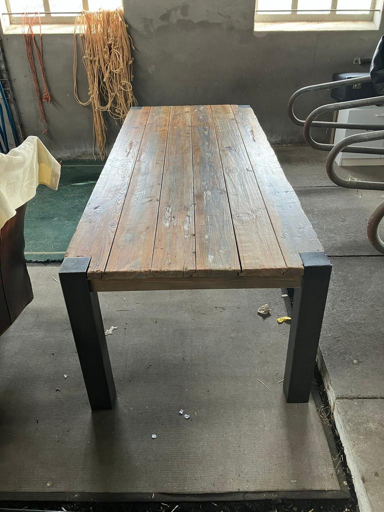 Tafel, Gebruikt, 200 cm of meer, Ophalen of Verzenden, 200 cm of meer