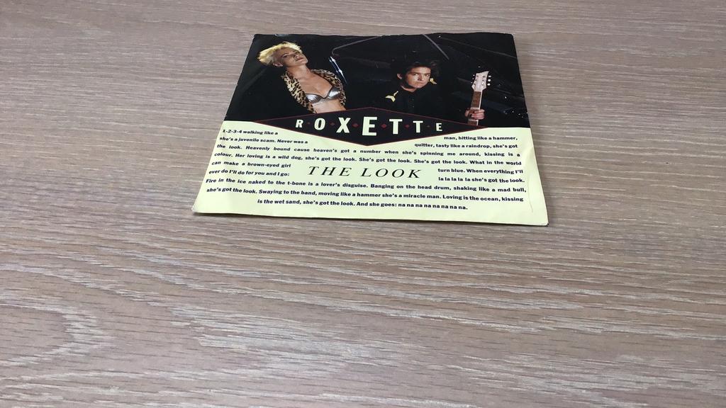 TOP-SINGLE VAN ROXETTE: THE LOOK, Ophalen of Verzenden, Zo goed als nieuw, Overige formaten, Poprock
