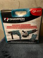 Champion 2-delige set Nieuw Klopboormachine + Slijptol, Ophalen of Verzenden, Nieuw