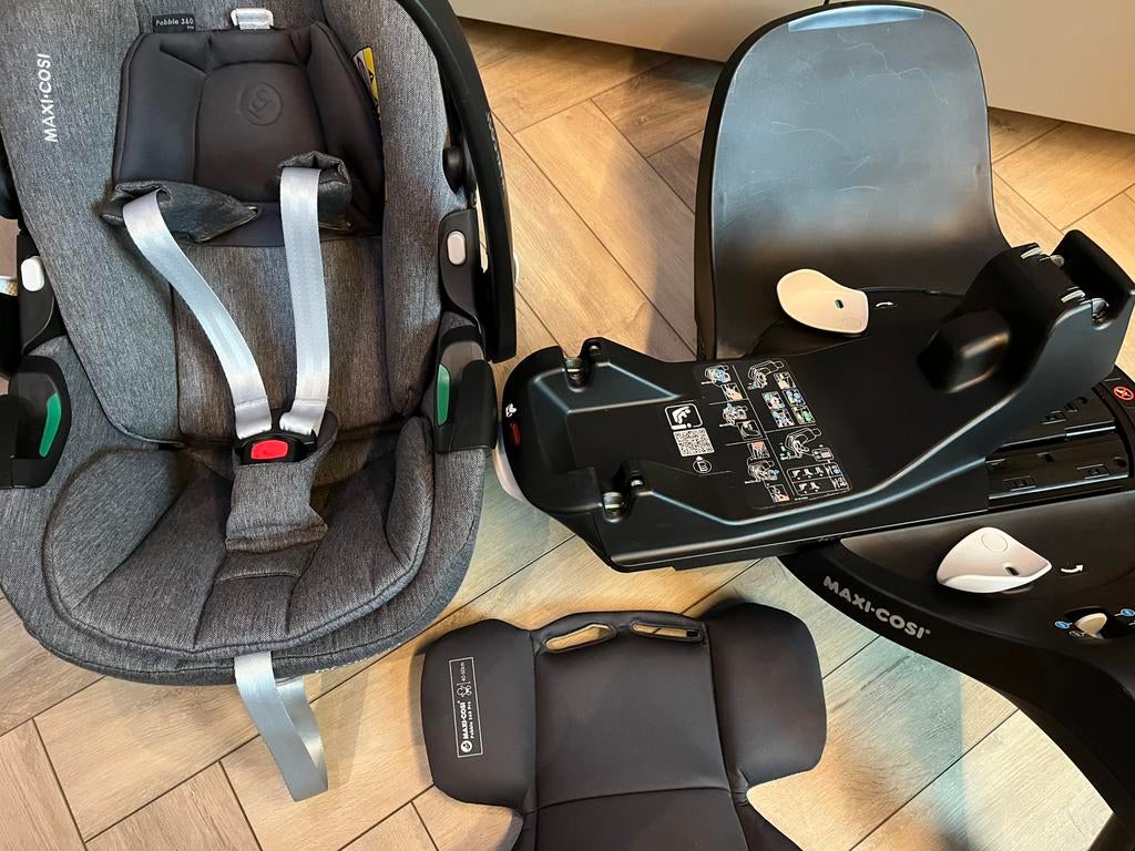 Maxi-Cosi FamilyFix 360 Pro ISOFIX Base + Pebble 360 Pro, Kinderen en Baby's, Autostoeltjes, Verstelbare rugleuning, Ophalen of Verzenden