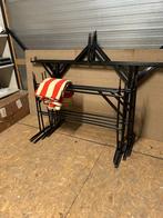 Zwart metalen marktkraam frame, Ophalen of Verzenden, Gebruikt