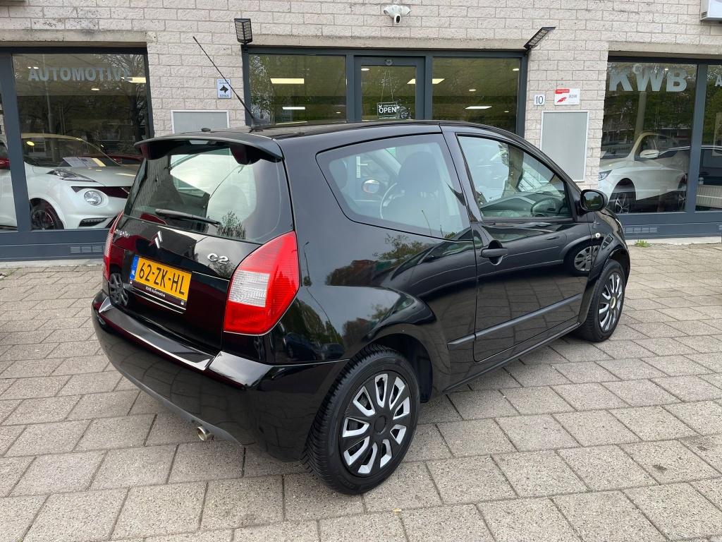 Citroën C2 1.4i Airco Distributie VV Dealer onderhouden NAP, Auto's, Citroën, 450 kg, 4 cilinders, 965 kg, Zwart
