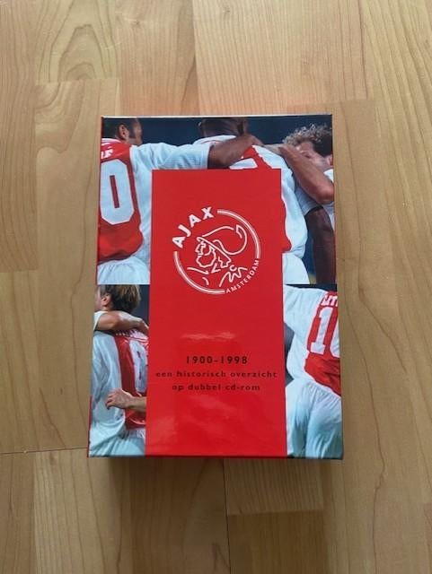 AJAX STORY = 1900-1998 Historisch Overzicht  CD-Rom, Ophalen of Verzenden, Zo goed als nieuw, Ajax, Overige typen