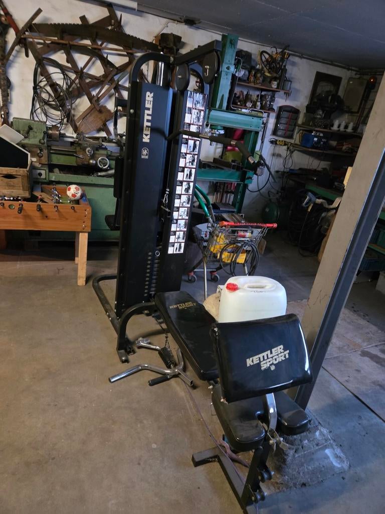 Kettler krachtstation, veelzijdig fitnessapparaat, Sport en Fitness, Ophalen of Verzenden, Krachtstation