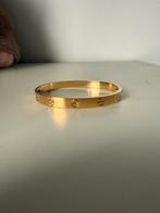 Cartier love bracelet classic maat 17 geelgoud, Ophalen of Verzenden, Zo goed als nieuw, 17 tot 18, Dame