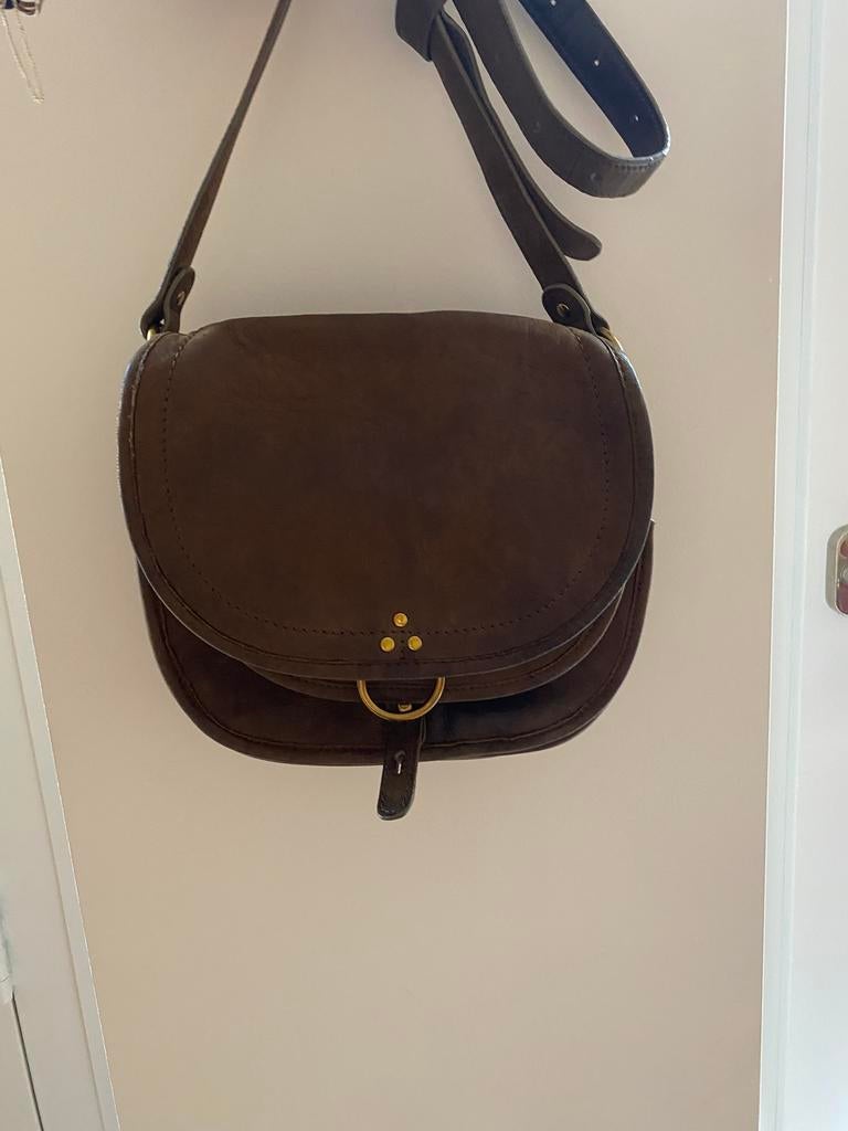 Jérôme Dreyfuss Flelix tas, Sieraden, Tassen en Uiterlijk, Tassen | Damestassen, Ophalen of Verzenden, Gebruikt, Groen, Schoudertasje