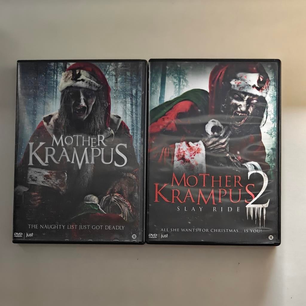 Mother Krampus 1 & 2 DVD Horror Slasher, Vanaf 16 jaar, Ophalen of Verzenden, Zo goed als nieuw, Overige genres