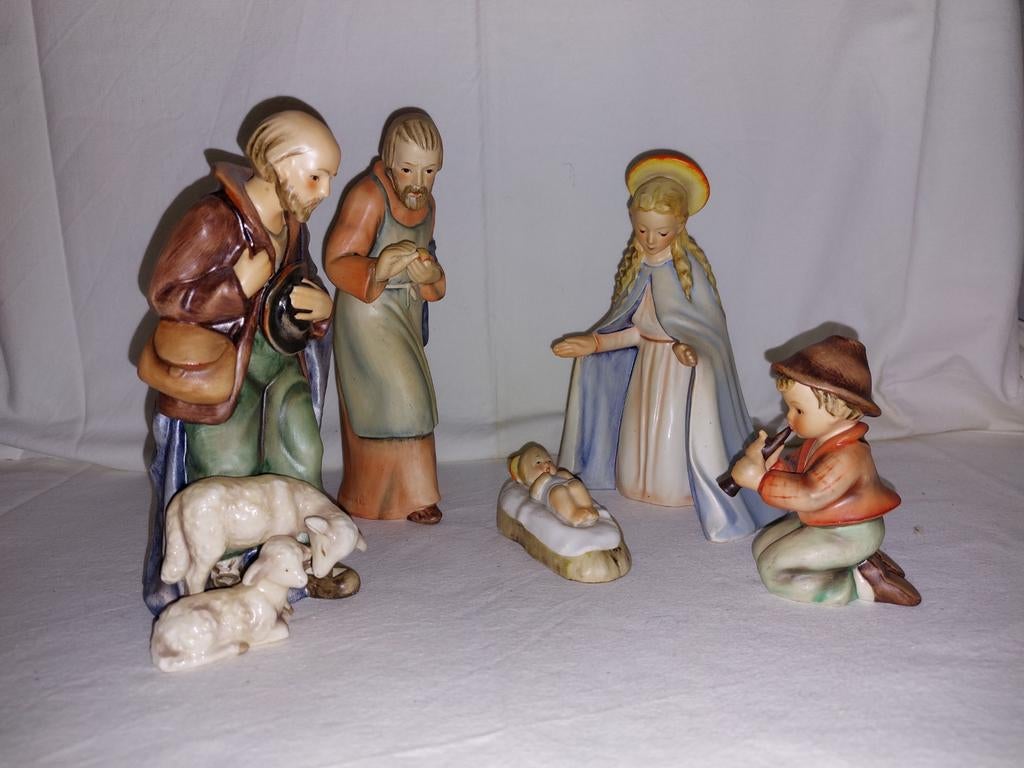 Goebel hummel 214 kerstgroepje zonder kerststal, Ophalen of Verzenden