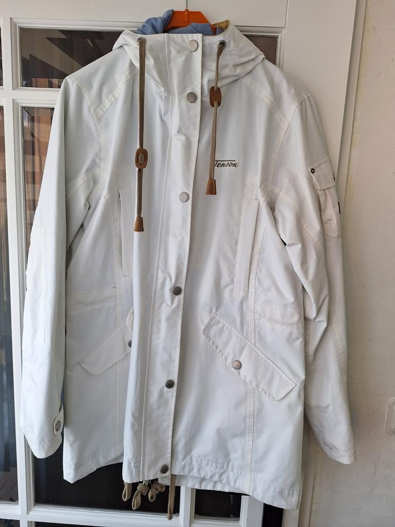 Tenson dames tussenjas - Zo goed als nieuw - Maat 42, Wit, Tenson, Maat 42/44 (L), Ophalen of Verzenden