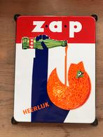 zap emaille reclamebord A4, Ophalen of Verzenden, Zo goed als nieuw, Reclamebord