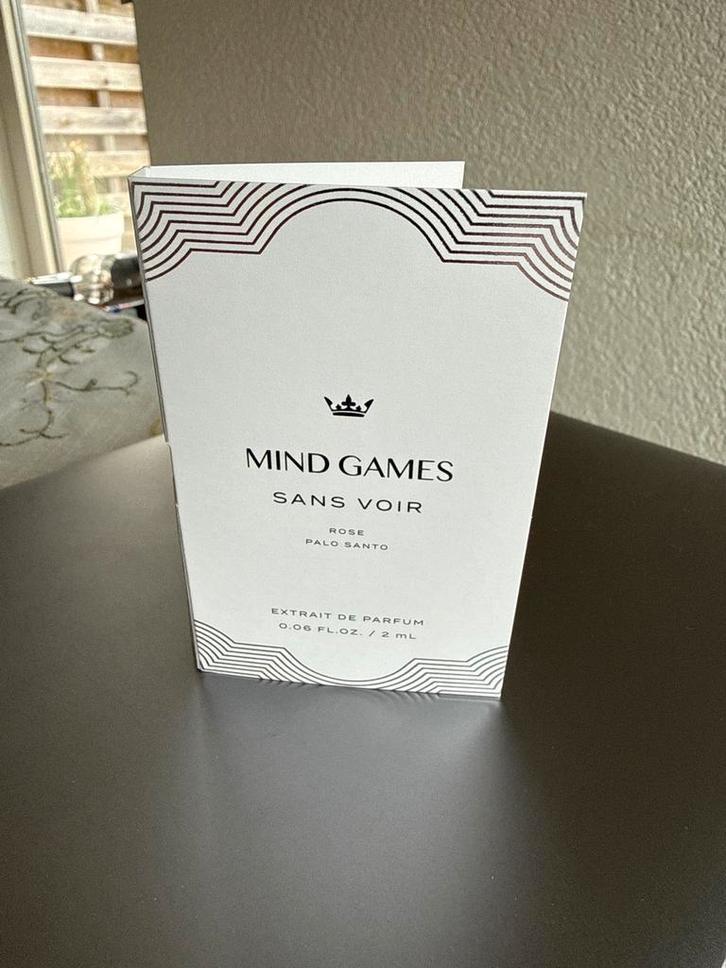Mind Games Sans Voir Extrait de Parfum Sample 2ml, Sieraden, Tassen en Uiterlijk, Uiterlijk | Parfum, Nieuw, Ophalen of Verzenden