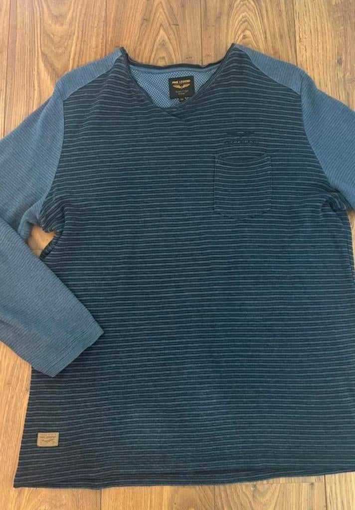 Shirt/trui mt XXL van PME LEGEND €25,00, Kleding | Heren, Grote Maten, Ophalen of Verzenden, Zo goed als nieuw, Blauw, Trui of Vest