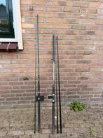 Feeder hengels + molens, Ophalen, Gebruikt, Werphengel