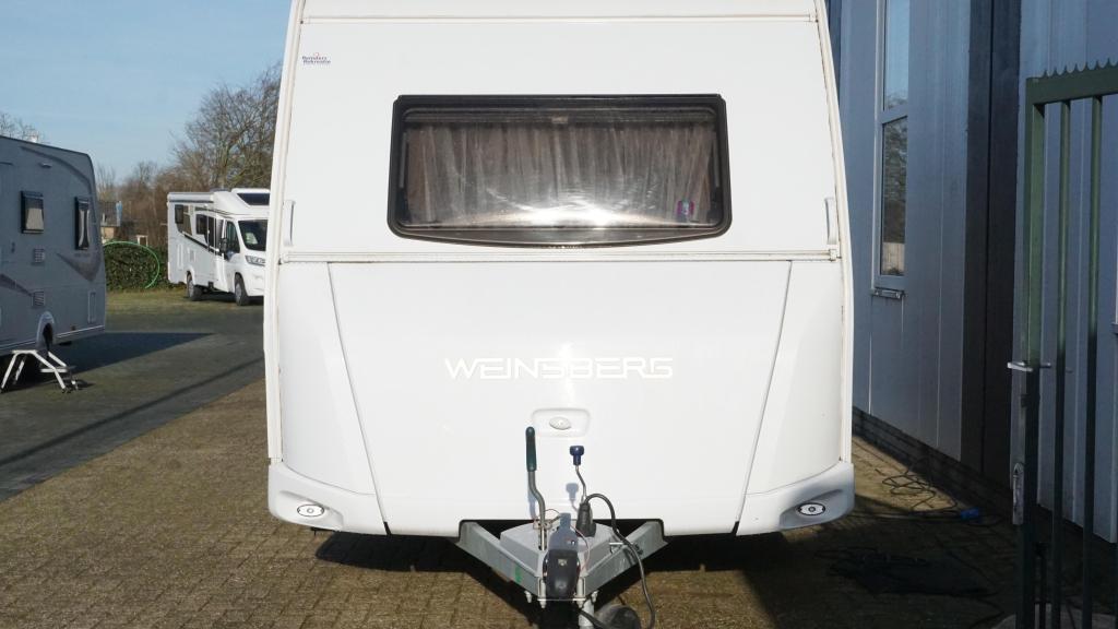 Weinsberg CaraOne 420 QD MOVER + LUIFEL, Caravans en Kamperen, Overige merken, Schokbreker, Bedrijf, Dwarsbed