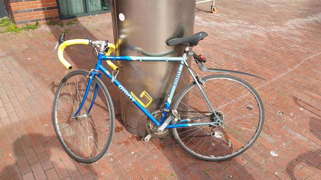 Giant racefiets met comfortabel zadel, Fietsen en Brommers, Fietsen | Racefietsen, Ophalen, 28 inch, Gebruikt, Giant
