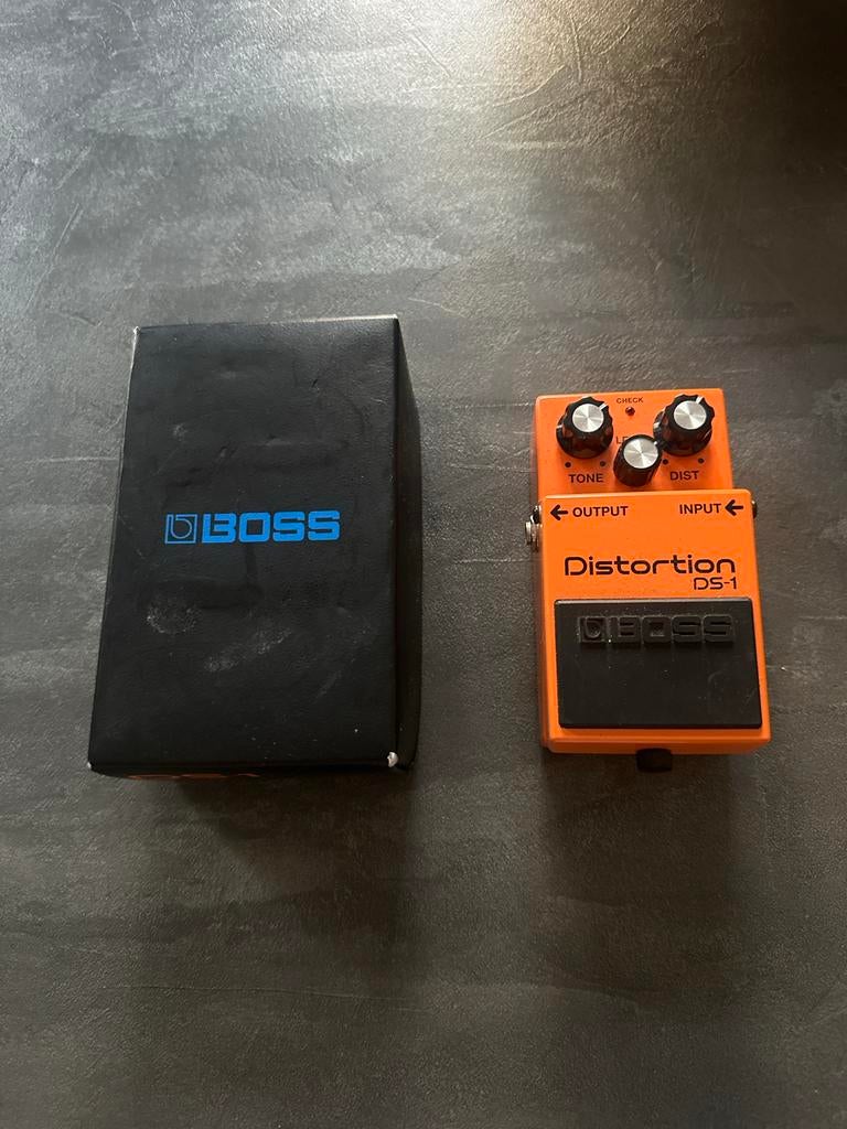 BOSS DS-1 Distortion Pedaal voor Gitaar, Ophalen of Verzenden, Gebruikt, Distortion, Overdrive of Fuzz