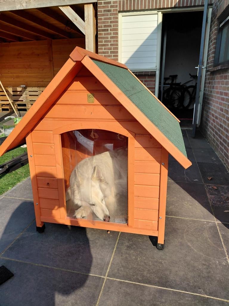 Hondenhok XL te koop voor buiten, Ophalen, Zo goed als nieuw, 110 cm of meer, 100 cm of meer