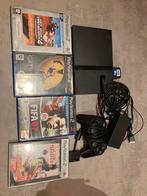 PlayStation 2 + controller, Ophalen of Verzenden, Gebruikt, Zwart, Met 1 controller