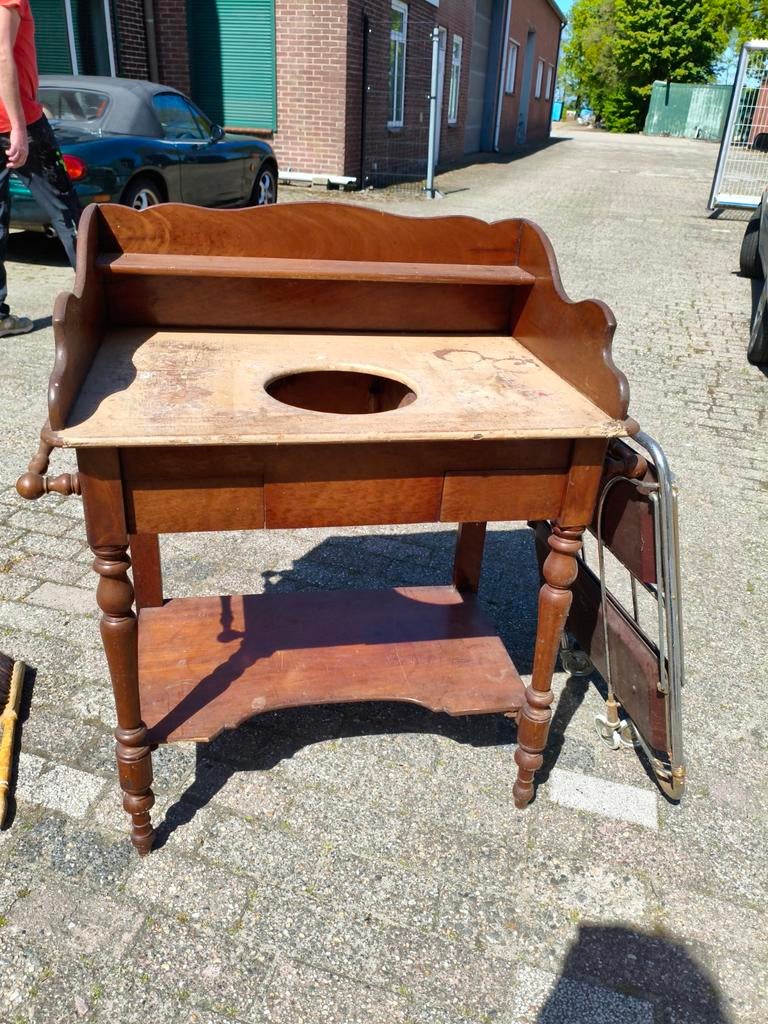 Antieke wastafel/commode - Opknapper, Ophalen