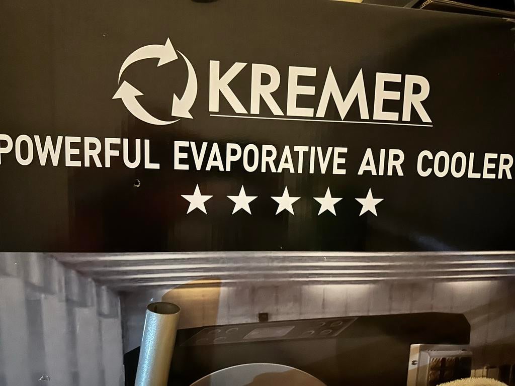 Krachtige Luchtkoeler - Kremer KR-200W, Ophalen, Koelen en Ontvochtigen, Timer, 3 snelheden of meer