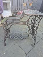 Antieke Singer naaimachine onderstel - gietijzeren tafel, Ophalen