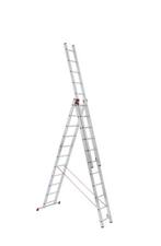 ALPE reformladder 3x11 7,7m aluminium, Ophalen, Zo goed als nieuw, Ladder, Opvouwbaar of Inschuifbaar