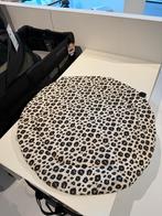 Meyco Boxkleed - Rond - Leopard Sand Melange, Ophalen of Verzenden, Zo goed als nieuw, Rond, Boxkleed