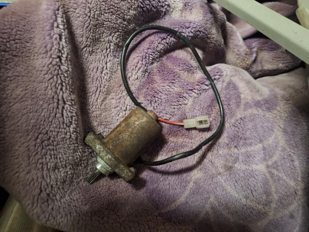 Startmotor vespa piaggio zip, Ophalen