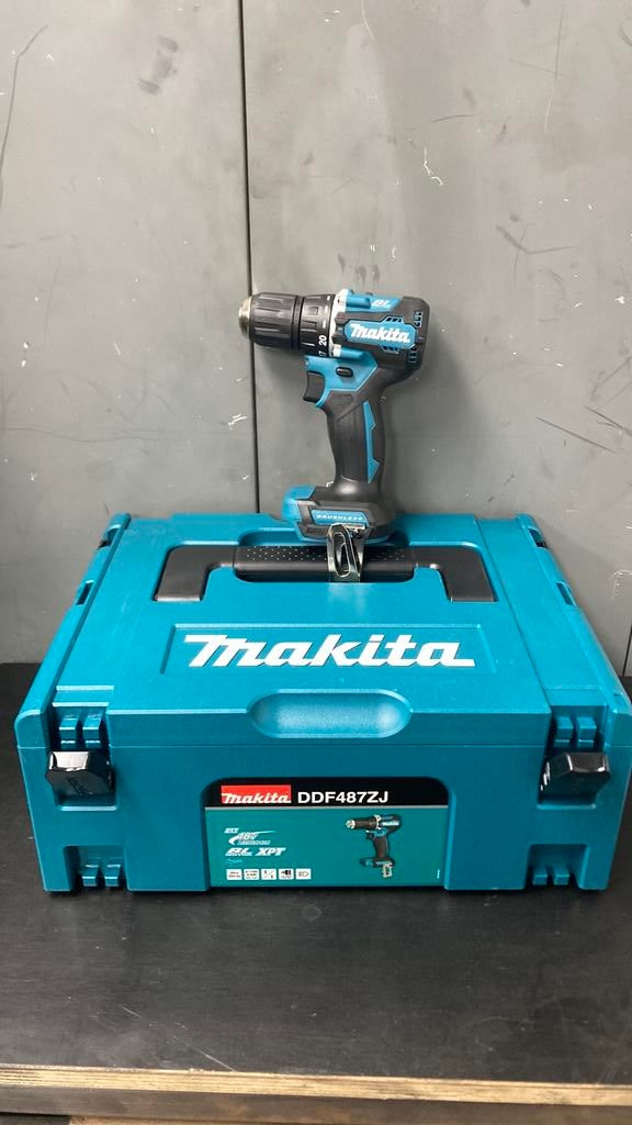 Makit DDF487 ZJ losse body -NIEUW- schroefboormachine 18v, Ophalen of Verzenden, Zo goed als nieuw, Boor- en Schroefmachine