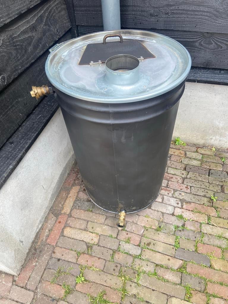 Houtgestookte zwembad kachel voor zwembad tot 30m3, Tuin en Terras, Regentonnen, 150 liter of meer, Ophalen, Zo goed als nieuw