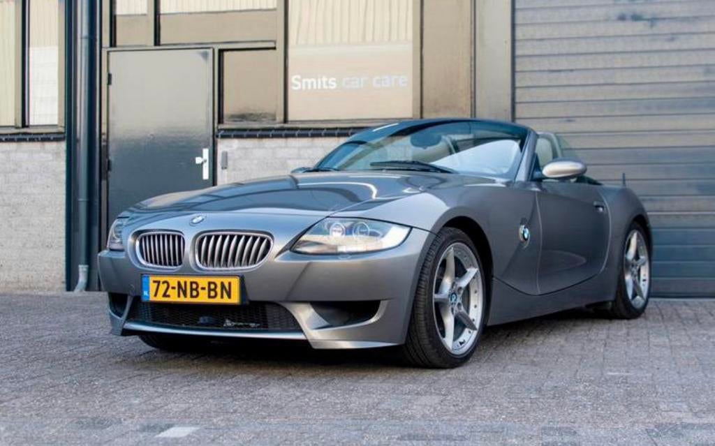 BMW Z4 2.5 I 192pk | Roadster 2004 Grijs, Achterwielaandrijving, Beige, Cabriolet, Lederen bekleding