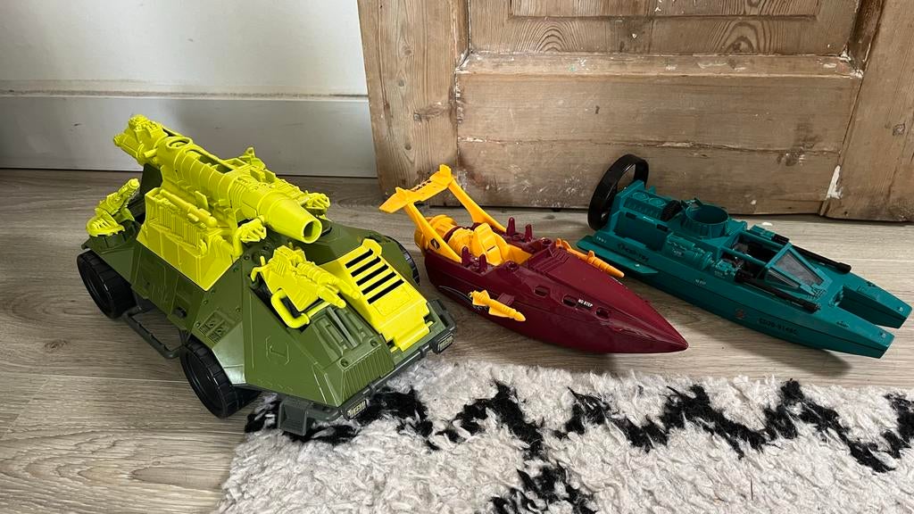 G.I. Joe Monster Blaster A.P.C. Piranha, Cobra-watermocassin, Verzamelen, Ophalen of Verzenden, Gebruikt