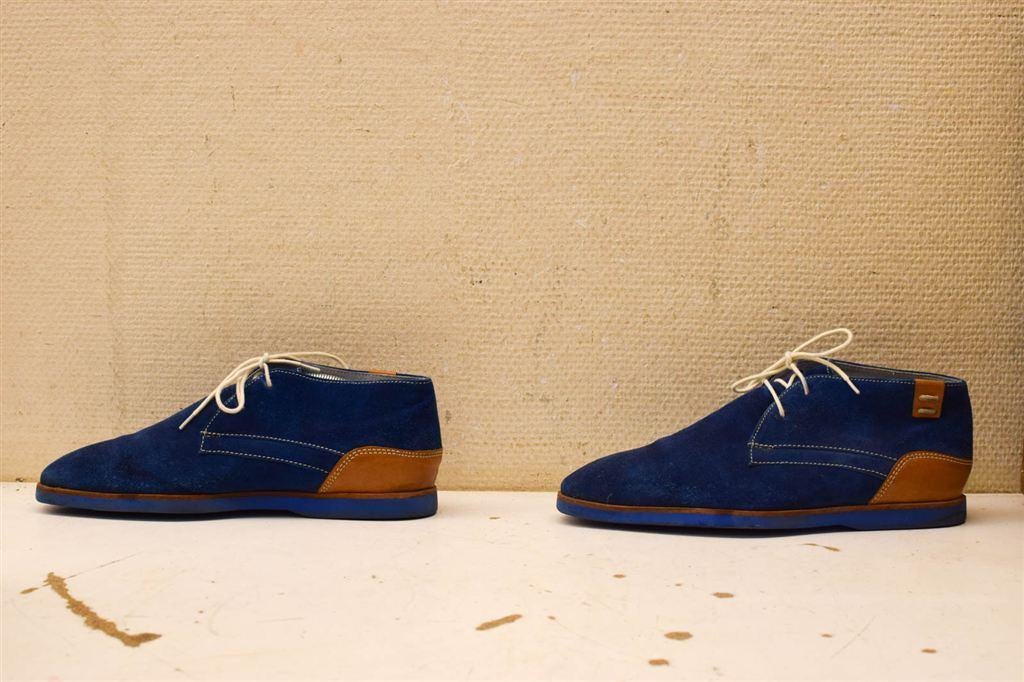 Floris van Bommel herenschoenen 30359, Kleding | Heren, Sokken en Kousen, Ophalen of Verzenden, Gedragen, Maat 43 t/m 46, Bruin