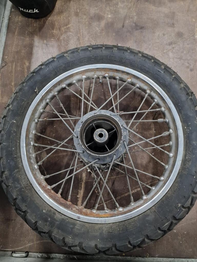 Honda MTX125 achterwiel, naaf ziet er keurig uit., Motoren, Ophalen of Verzenden