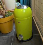 Wesco Kickmaster 12L - Limegroen, Huis en Inrichting, Woonaccessoires | Prullenbakken, Ophalen, Met pedaal, 50 tot 75 cm, Zo goed als nieuw