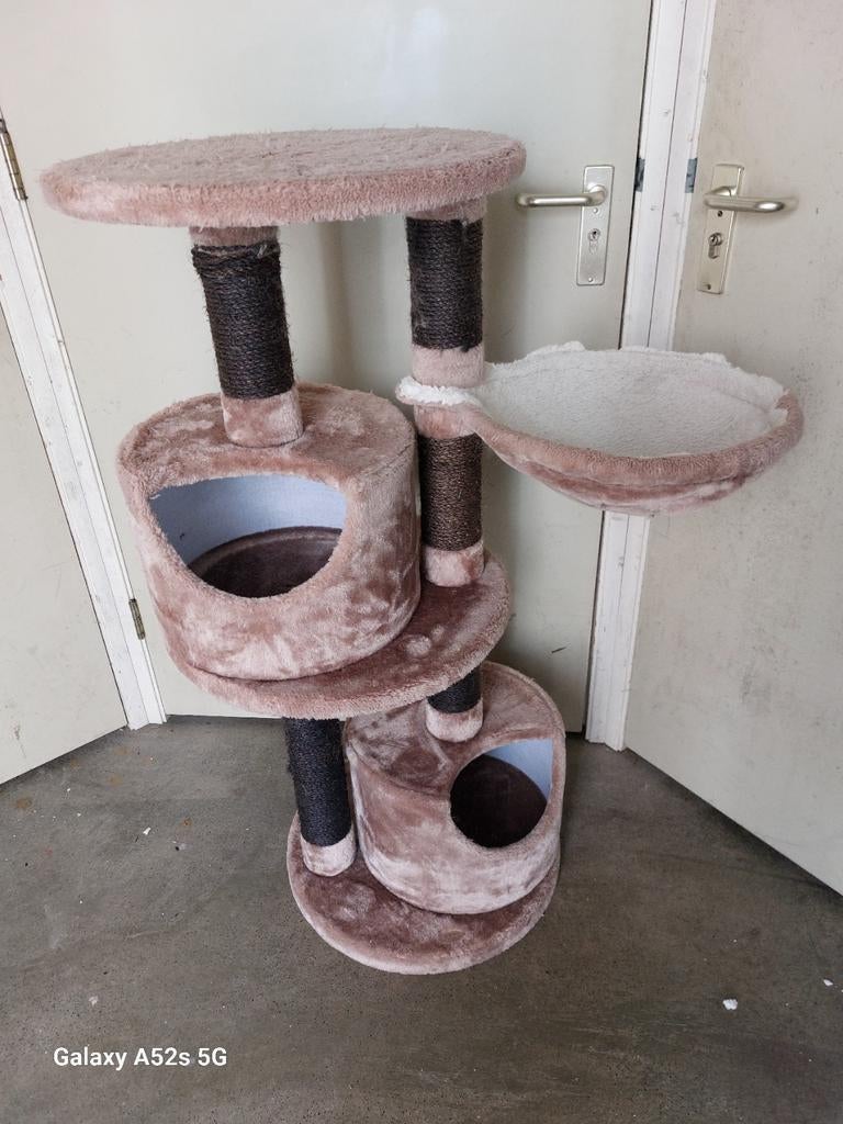 Katten krab paal..maat hoog 1m 17 cm., Ophalen, Krabpaal