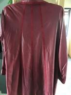 Echt leren jas, Ophalen of Verzenden, Zo goed als nieuw, Maat 42/44 (L), Rood